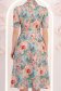 Rochie mint midi in clos cu imprimeu floral si curea- StarShinerS 6 - StarShinerS.ro