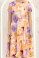 Rochie multicolora midi in clos accesorizata cu cordon si buzunare laterale 5 - StarShinerS.ro