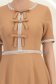 Rochie bej midi in clos cu perle si cordon detasabil - StarShinerS 4 - StarShinerS.ro