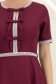 Rochie mov midi in clos cu perle si cordon detasabil - StarShinerS 4 - StarShinerS.ro