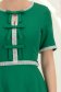 Rochie verde midi in clos cu perle si cordon detasabil - StarShinerS 2 - StarShinerS.ro
