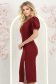 Rochie visinie midi tip creion cu aplicatii stralucitoare- StarShinerS 2 - StarShinerS.ro