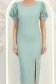 Rochie mint midi tip creion cu aplicatii stralucitoare - StarShinerS 4 - StarShinerS.ro