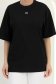 Tricou din bumbac negru cu croi larg 5 - StarShinerS.ro