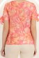 Bluza dama din voal roz cu maneca scurta cu un croi larg - StarShinerS 6 - StarShinerS.ro