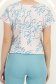 Bluza dama din viscoza imprimata cu maneca scurta si croi larg 6 - StarShinerS.ro