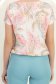 Bluza dama din viscoza roz deschis cu maneca scurta si croi larg 6 - StarShinerS.ro