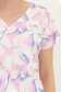 Bluza dama din viscoza roz deschis cu maneca scurta si croi larg 4 - StarShinerS.ro