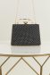 Geanta dama neagra tip clutch cu pietre strass 1 - StarShinerS.ro