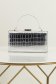 Geanta dama tip clutch din piele ecologica argintie 2 - StarShinerS.ro
