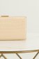 Geanta dama tip clutch din piele ecologica bej 5 - StarShinerS.ro
