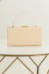 Geanta dama tip clutch din piele ecologica bej 1 - StarShinerS.ro