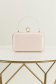Geanta Dama tip clutch roz pudra cu sclipici fin si maner detasabil 2 - StarShinerS.ro