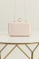 Geanta Dama tip clutch roz pudra cu sclipici fin si maner detasabil 1 - StarShinerS.ro