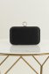 Geanta Dama tip clutch negru cu sclipici fin si maner detasabil 3 - StarShinerS.ro