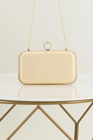 Geanta Dama tip clutch auriu ...