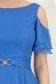 Rochie din voal cu fir lame albastru-deschis midi in clos - StarShinerS 5 - StarShinerS.ro