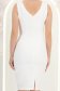 Rochie alba pana la genunchi tip creion - StarShinerS 6 - StarShinerS.ro