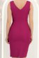 Rochie zmeura pana la genunchi tip creion - StarShinerS 5 - StarShinerS.ro