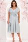 Rochie din voal si fir lame mint midi in clos cu brosa - StarShinerS 1 - StarShinerS.ro