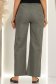 Pantaloni din bumbac kaki cu un croi drept si buzunare laterale 4 - StarShinerS.ro