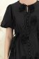 Rochie din material fin la atingere neagra midi cu croi larg 3 - StarShinerS.ro
