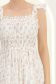 Rochie din material fin la atingere ivoire lunga in clos 4 - StarShinerS.ro