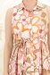 Rochie din viscoza roz midi cu croi larg si cordon detasabil 5 - StarShinerS.ro