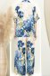 Compleu din material fluid bleumarin cu un croi larg si imprimeu floral 4 - StarShinerS.ro
