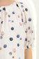 Bluza dama din bumbac alba cu croi larg si buline bleumarin 4 - StarShinerS.ro