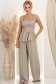 Compleu din viscoza crem cu croi larg si top cu peplum 2 - StarShinerS.ro