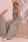 Compleu din viscoza crem cu croi larg si top cu peplum 1 - StarShinerS.ro