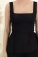 Compleu din viscoza neagra cu croi larg si top cu peplum 4 - StarShinerS.ro