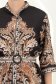 Rochie din material fluid neagra scurta cu croi larg si curea 4 - StarShinerS.ro