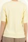 Tricou din viscoza galben cu un croi larg si decolteu rotunjit 6 - StarShinerS.ro