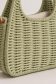 Geanta dama impletita din rayon verde 3 - StarShinerS.ro