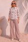 Bluza dama din viscoza ivoire cu croi larg si guler tip esarfa - StarShinerS 3 - StarShinerS.ro