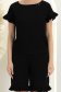 Bluza dama cu maneca scurta din viscoza si in neagra cu volanase - StarShinerS 3 - StarShinerS.ro