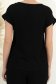 Bluza dama din viscoza si in negri cu maneca scurta - StarShinerS 4 - StarShinerS.ro