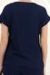 Bluza dama din viscoza si in bleumarin cu maneca scurta - StarShinerS 6 - StarShinerS.ro