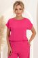Bluza dama din viscoza si in fuchsia cu maneca scurta - StarShinerS