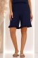 Pantaloni scurti din viscoza si in bleumarin cu buzunare - StarShinerS 4 - StarShinerS.ro