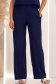 Pantaloni din viscoza si in bleumarin lungi cu buzunare- StarShinerS 2 - StarShinerS.ro
