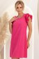 Rochie din viscoza si in fuchsia scurta cu croi larg - StarShinerS 1 - StarShinerS.ro