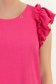 Rochie din viscoza si in fuchsia scurta cu croi larg - StarShinerS 4 - StarShinerS.ro