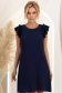 Rochie din viscoza si in bleumarin scurta cu croi larg - StarShinerS 2 - StarShinerS.ro