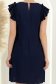 Rochie din viscoza si in bleumarin scurta cu croi larg - StarShinerS 6 - StarShinerS.ro