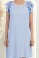 Rochie din viscoza si in albastra-deschis scurta cu croi larg - StarShinerS 3 - StarShinerS.ro