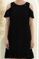Rochie din viscoza si in neagra scurta cu croi larg si umeri decupati - StarShinerS 4 - StarShinerS.ro