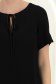 Rochie din viscoza si in neagra scurta cu croi larg - StarShinerS 4 - StarShinerS.ro